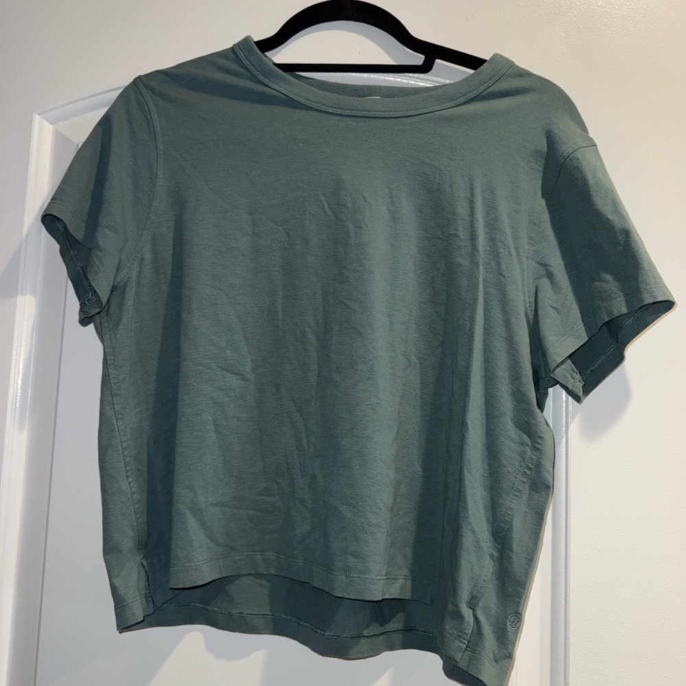 Lululemon Classic-Fit Cotton-Blend T-Shirt Tidewater Teal